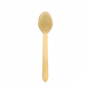 Go-Pak Wooden Dessert Spoon Pack of 100