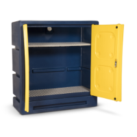 Durable plastic chemical cabinet 1220x550x1310