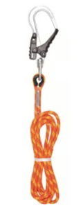 14MM POLYESTER ROPE TAG LINE WITH SWIVEL HOOK 20M