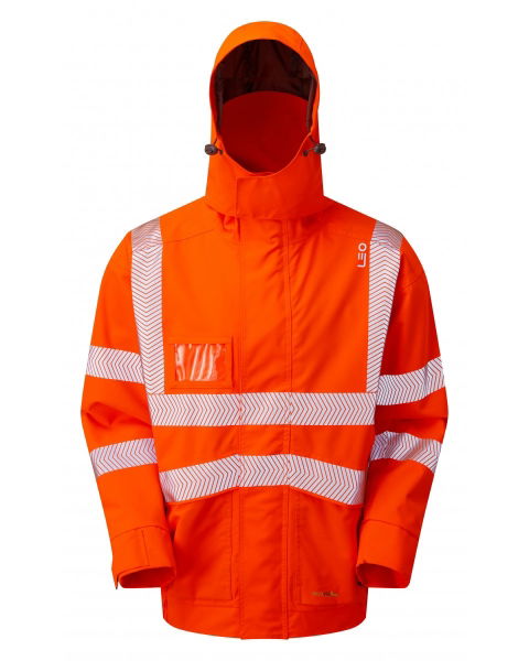 ECOVIZ Hi Viz Jacket Orange (Dartmoor)