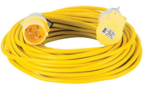 E85230 EXTENSION LEAD YELLOW 16A 25M