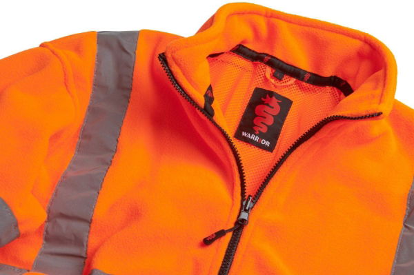 Hudson Orange Hi Viz Fleece