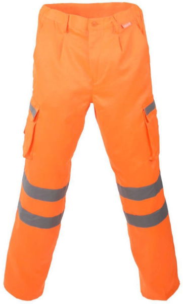 Delray Orange Hi Viz Trouser