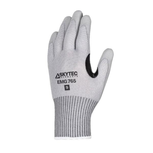 Cut Level F / A6 Cut Resistant Glove with PU Coating EMG765