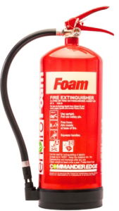 6 Litre Fluorine Free Foam Fire Extinguisher