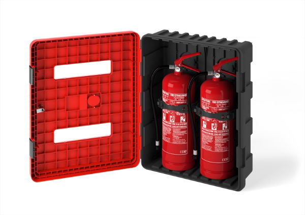 Commander Double Extinguisher Cabinet