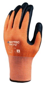 Skytec TRC712 Tricolour Nitrile Foam Glove (4X43C) Cut 3 (C)