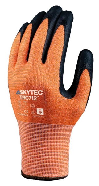 Skytec TRC712 Tricolour Nitrile Foam Glove (4X43C) Cut 3 (C)