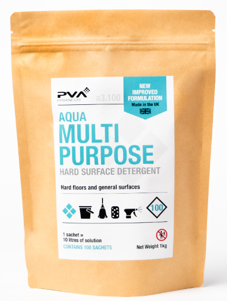 PVA Hard Surface Cleaner Aqua x 100 sachets