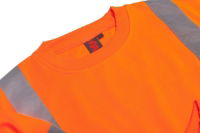 Orange High Visibility Sweatshirt 