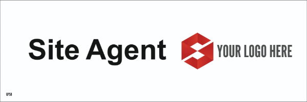 300mm x 100mm Site Agent