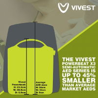 Vivest Power Beat X3 Semi-Auto AED