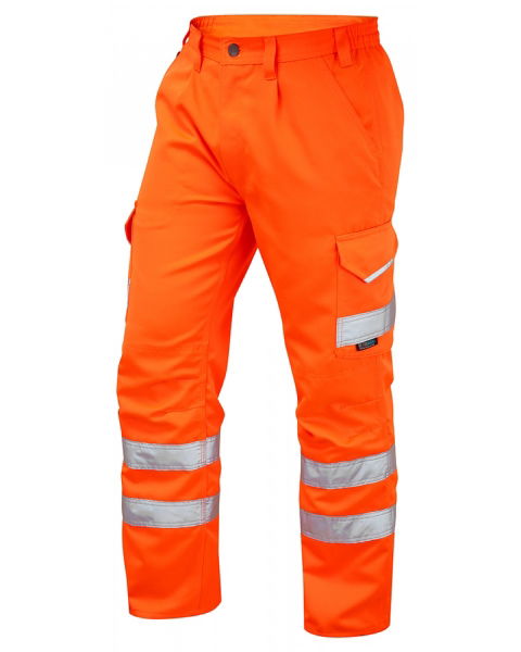 Orange Bideford Hi Vis Trousers