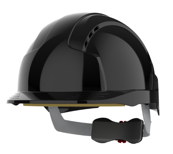 JSP EVOLITE AJB170-001-100 BLACK HARD HAT