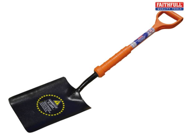 Taper Mouth Shovel Fibreglass Insulated Shaft YD