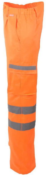 Delray Orange Hi Viz Trouser