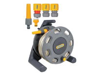 30m Freestanding Compact Hose Reel + 25m of 12.5mm Hose