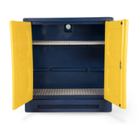 Durable plastic chemical cabinet 1220x550x1310