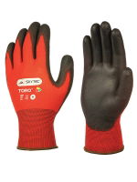 Skytec Toro PU Palm Coated Red/Black (Cut 1) Glove