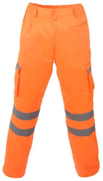 Delray Orange Hi Viz Trouser