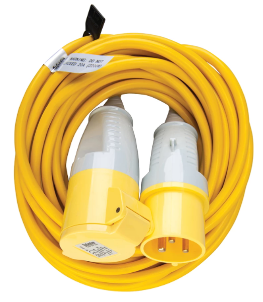 32A 110V Extension Lead - 14m