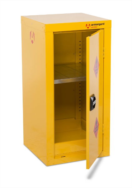 Hazardous Floor Cupboard 450x465x905 c/w 1 Shelf