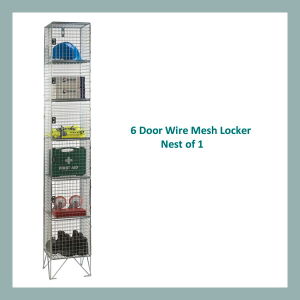 6-Door-Wire-Mesh-Locker-Nest-of-1