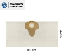 Vacmaster 38L Dust Bags Fine Filtration Hygiene Seal 30 Pack